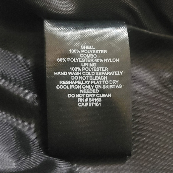 Jessica Howard Chic 3/4 Sleeves Black Polka Dot Mesh Fit & Flare Dress, 16W, NWT - Picture 9 of 11